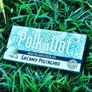 PolkaDot Creamy Pistachio Chocolate