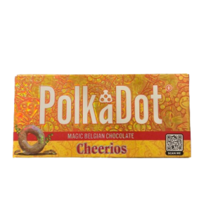 Polkadot Mushroom Chocolate Bar : Cheerios Mushroom Belgian Chocolate