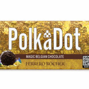 Polkadot Chocolate Bar Ferrero Rocher Magic Mushroom Belgian Flavor