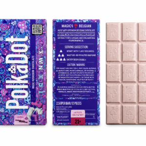 Polkadot mushroom chocolate bars