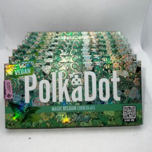 Polkadot Mushroom Chocolate Bar : Mint Mushroom Chocolate Bar