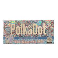 Polkadot Mushroom Chocolate Bar : The Original OG Magic Belgian Chocolate