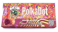 Polkadot Mushroom Chocolate Bar : Peanut Butter Jelly Belgian Chocolate