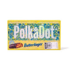 Polkadot Mushroom Chocolate Bar : Mushroom Butterfinger Chocolate Belgian