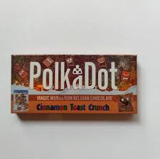 Polkadot Mushroom Chocolate Bar : Mushroom Cinnamon Toast Crunch Chocolate Belgian