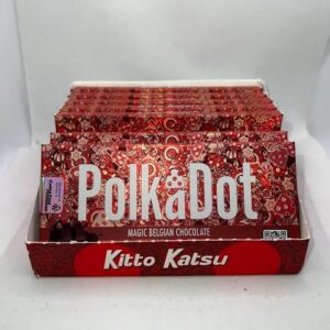 Polkadot Mushroom Chocolate Bar : Kitto Katsu Belgian Chocolate