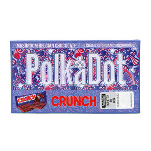 Polkadot Mushroom Chocolate Bar : Krispy Chocolate Crunch Bar