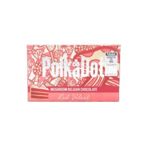 Polkadot Chocolate Bar Red Velvet Chocolate Bar Flavor