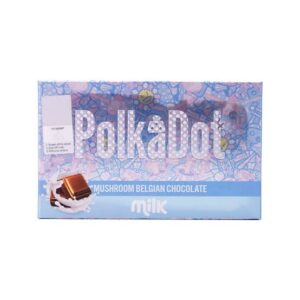 Polkadot Mushroom Chocolate Bar : Milk Belgian Chocolate Bar