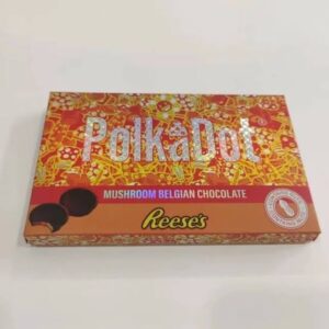 Polkadot Mushroom Chocolate Bar : Reese’s Belgian Milk Chocolate
