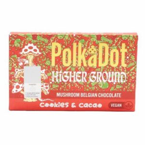 Polkadot Mushroom Chocolate Bar : Cookies and Cacao Belgian Chocolate Bar